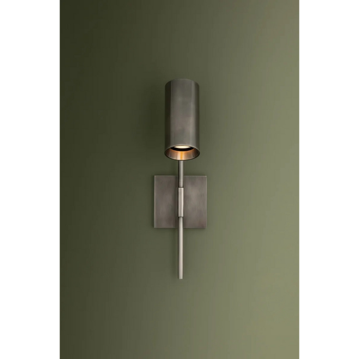 Troy B1715 Gage 1-lt 15" Tall LED Wall Sconce - Vintage Pewter