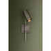 Troy B1715 Gage 1-lt 15" Tall LED Wall Sconce - Vintage Pewter