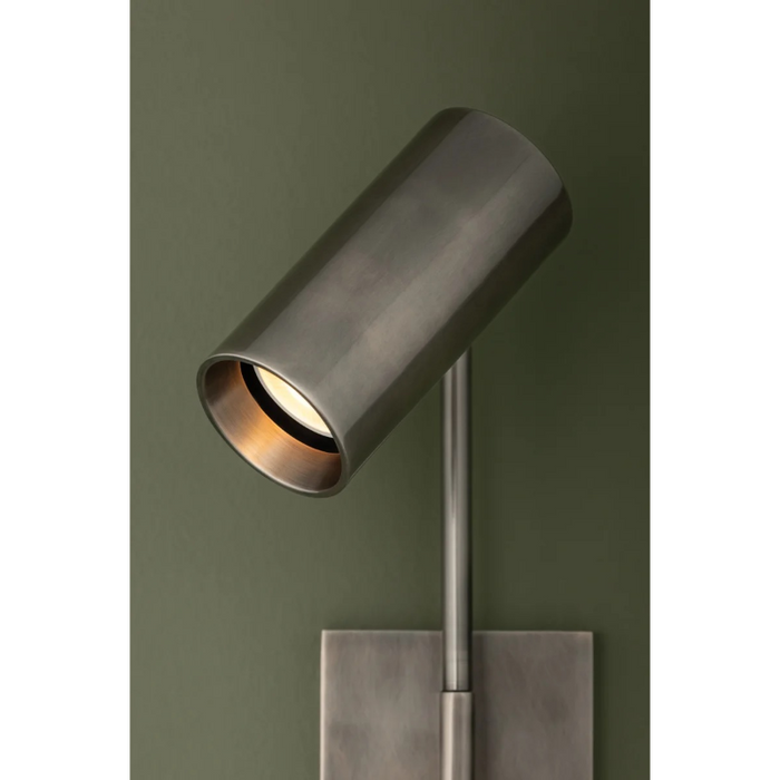 Troy B1715 Gage 1-lt 15" Tall LED Wall Sconce - Vintage Pewter