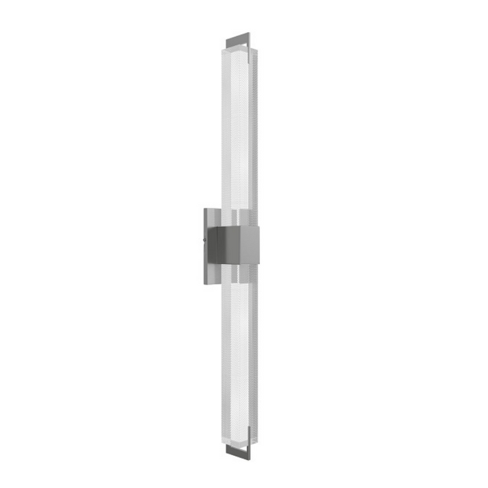 Avenue Lighting HF3012 The Original Glacier 1-lt 39" Tall LED Wall Sconce - Polished Nickel/Snow