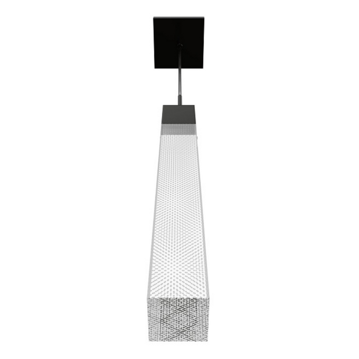 Avenue Lighting HF1901 The Original Glacier 1-lt 2" LED Pendant - Dark Bronze/Snow