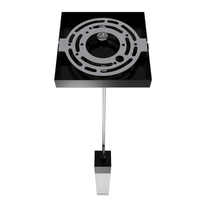 Avenue Lighting HF1901 The Original Glacier 1-lt 2" LED Pendant - Dark Bronze/Snow