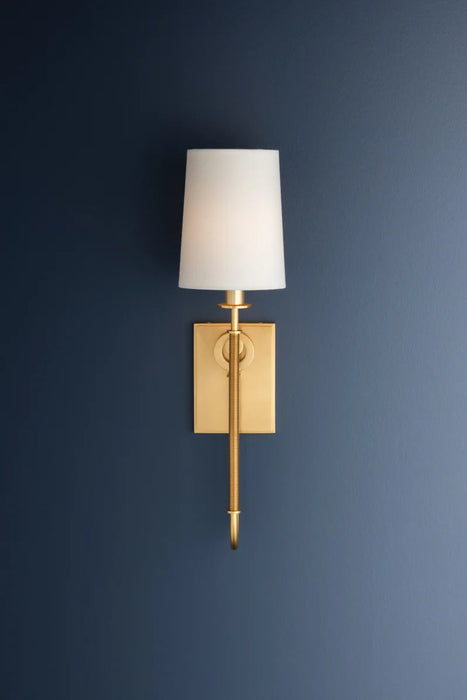 Hudson Valley 2071 Glenmont 1-lt 21" Tall Wall Sconce - Aged Brass