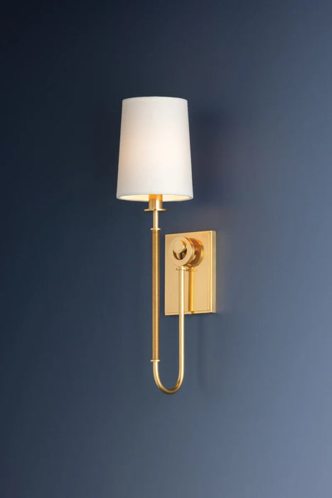 Hudson Valley 2071 Glenmont 1-lt 21" Tall Wall Sconce - Aged Brass
