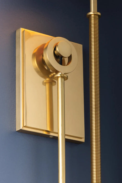 Hudson Valley 2071 Glenmont 1-lt 21" Tall Wall Sconce - Aged Brass
