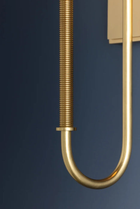 Hudson Valley 2071 Glenmont 1-lt 21" Tall Wall Sconce - Aged Brass