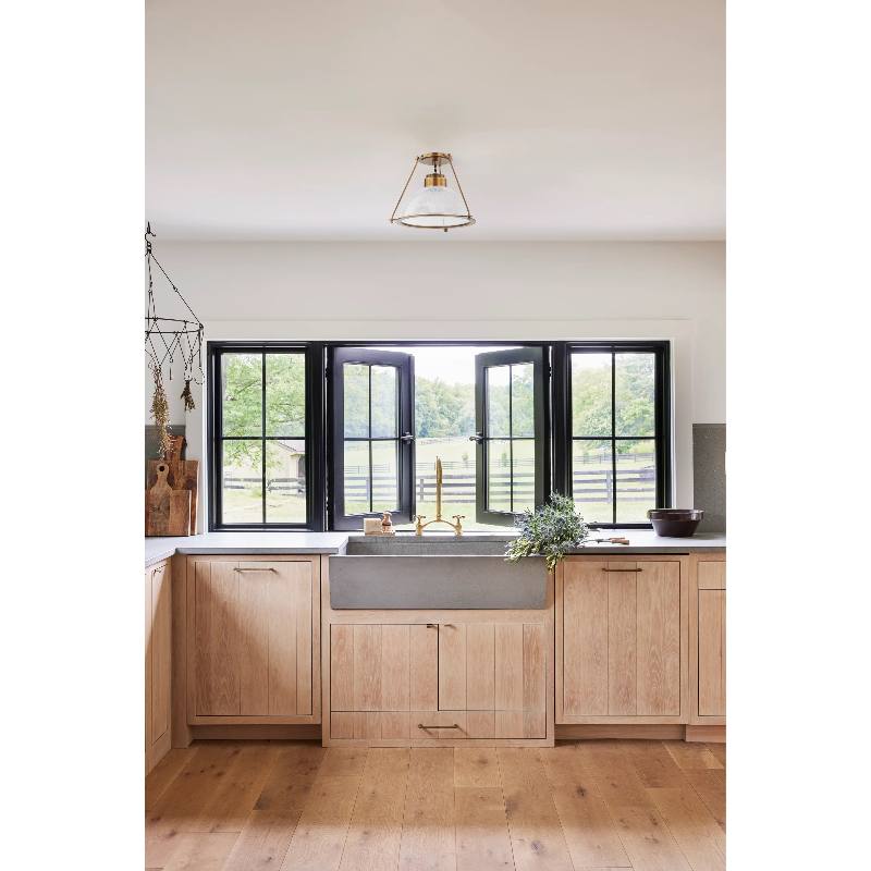 Troy C2115 Glint 1-lt 15" Semi-Flush Mount