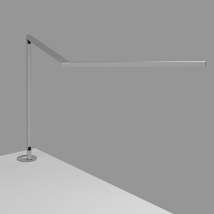 Koncept ZBD3000 Z-Bar Pro Gen 4 LED Desk Lamp - Silver/Grommet Mount