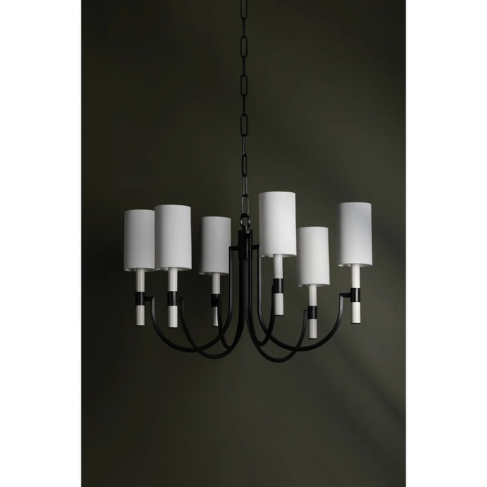 Troy F1131 Gustine 6-lt 31" Chandelier