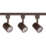 WAC H-8010/3 Charge 3-lt LED Track Kit, H Track, CCT Selectable - Dark Bronze