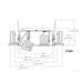 Lightolier LCRM10 OmniSpot Recessed Multiples Frame