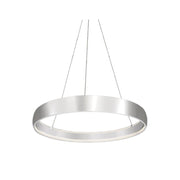 Kuzco PD22735-UNV Halo 36" LED Pendant, 120-277V - Brushed Silver
