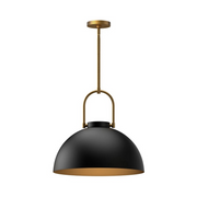 Alora Mood PD504016 Harper 1-lt 16" Pendant - Matte Black