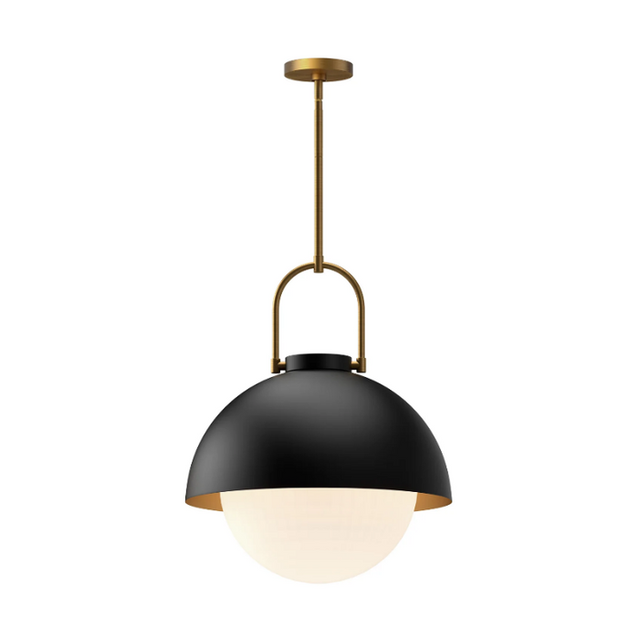 Alora Mood PD507216 Harper 1-lt 16" Pendant - Matte Black