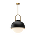 Alora Mood PD507216 Harper 1-lt 16" Pendant - Matte Black