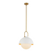 Alora Mood PD507216 Harper 1-lt 16" Pendant - White