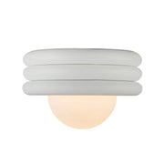 Alora Mood SF426012 Harvey 1-lt 12" Semi-Flush Mount - Antique White