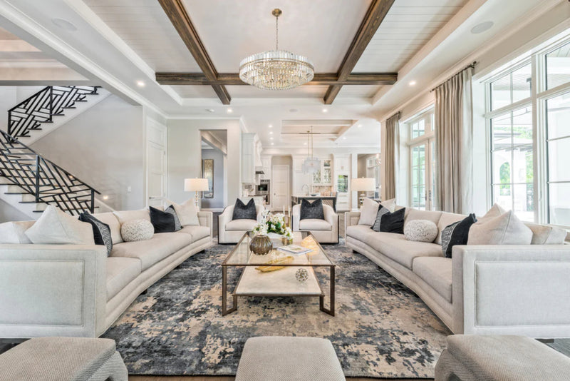 Crystorama HAY-1407 Hayes 16-lt 28" Chandelier - Aged Brass