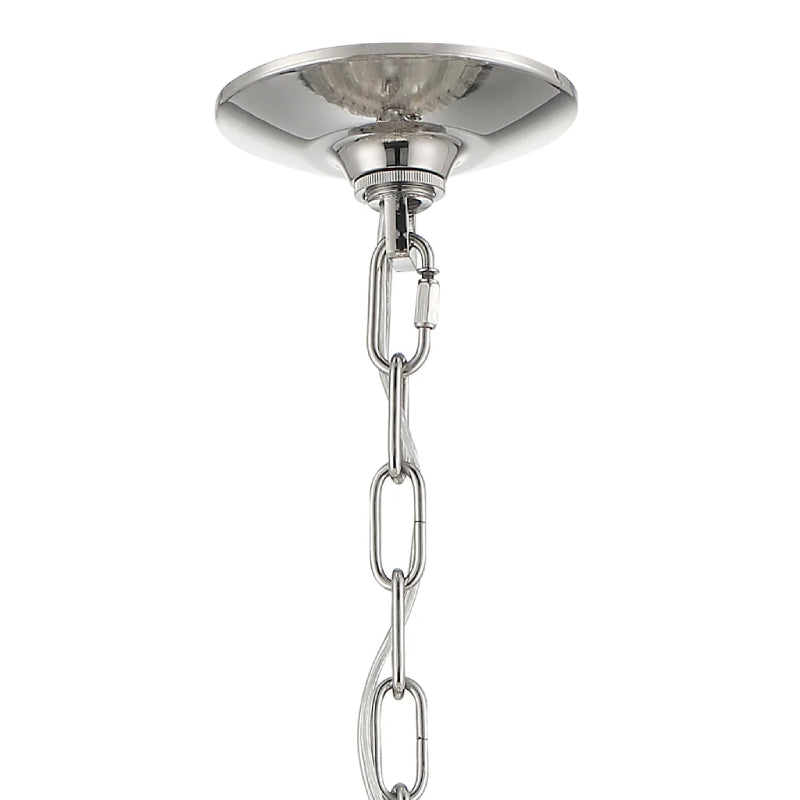 Crystorama HAY-1407 Hayes 16-lt 28" Chandelier - Polished Nickel