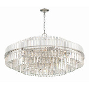 Crystorama HAY-1409 Hayes 32-lt 41" Chandelier - Polished Nickel