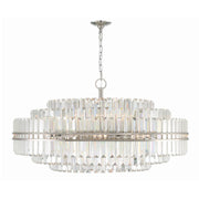Crystorama HAY-1409 Hayes 32-lt 41" Chandelier - Polished Nickel
