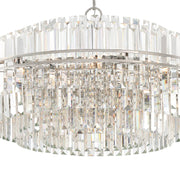 Crystorama HAY-1409 Hayes 32-lt 41" Chandelier - Polished Nickel