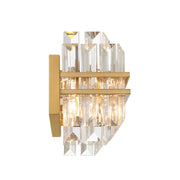 Crystorama HAY-1415 Hayes 6-lt 32" Bathroom Vanity Light - Aged Brass