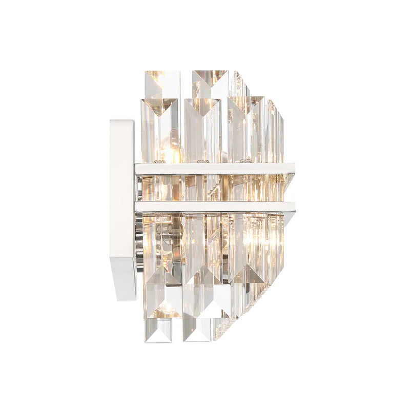 Crystorama HAY-1415 Hayes 6-lt 32" Bathroom Vanity Light - Polished Nickel