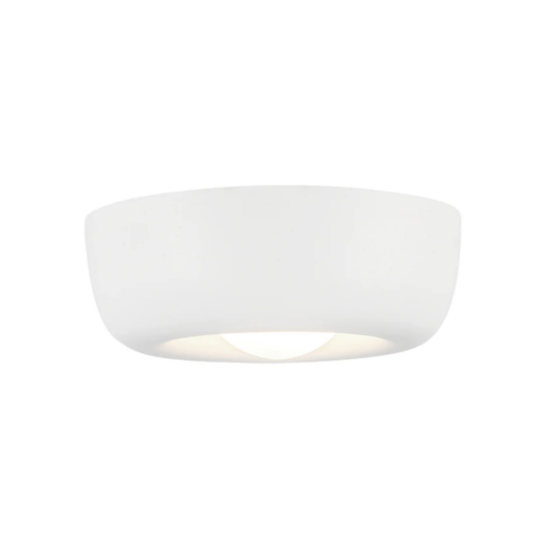 Kuzco FM68506 Hayden 1-lt 6" LED Flush Mount - Antique White