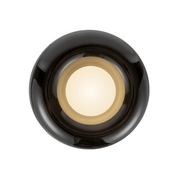 Kuzco FM68506 Hayden 1-lt 6" LED Flush Mount - Glossy Black