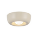 Kuzco FM68506 Hayden 1-lt 6" LED Flush Mount - Pearl White