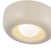 Kuzco FM68506 Hayden 1-lt 6" LED Flush Mount - Pearl White