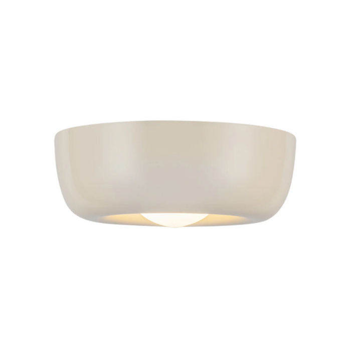 Kuzco FM68506 Hayden 1-lt 6" LED Flush Mount - Pearl White