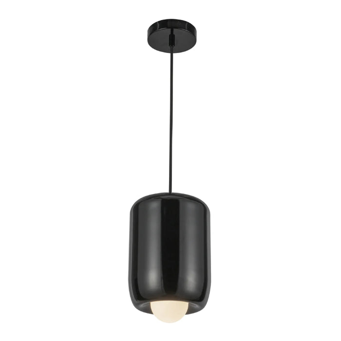 Kuzco PD68507 Hayden 1-lt 7" LED Pendant - Glossy Black