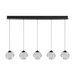 Avenue Lighting HF3955 Beluga 5-lt 36" LED Pendant