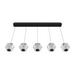 Avenue Lighting HF3955 Beluga 5-lt 36" LED Pendant