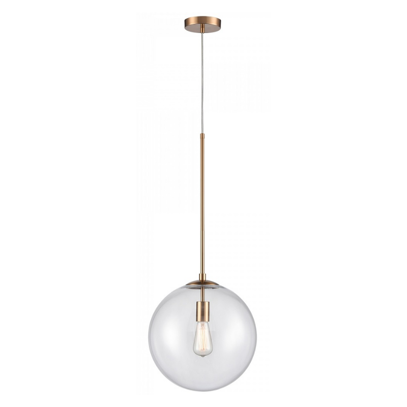 Avenue Lighting HF4201 Delilah 1-lt 14" Pendant - Aged Brass