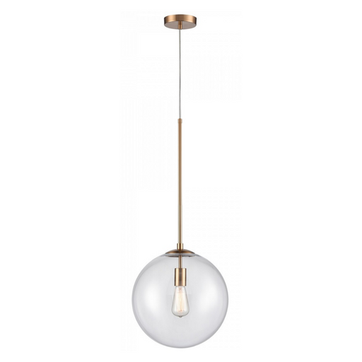 Avenue Lighting HF4201 Delilah 1-lt 14" Pendant - Aged Brass