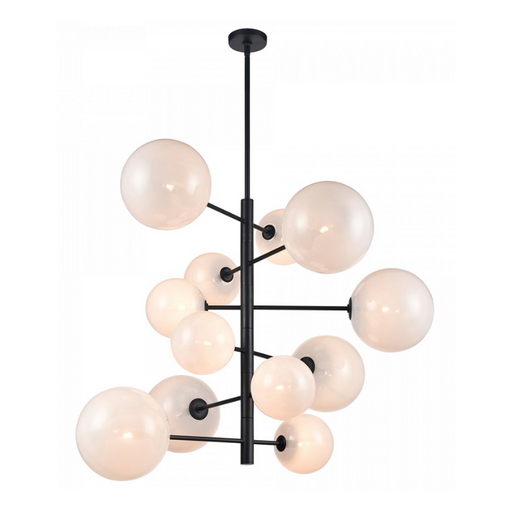 Avenue Lighting HF4212 Delilah 12-lt 43" LED Chandelier - Black