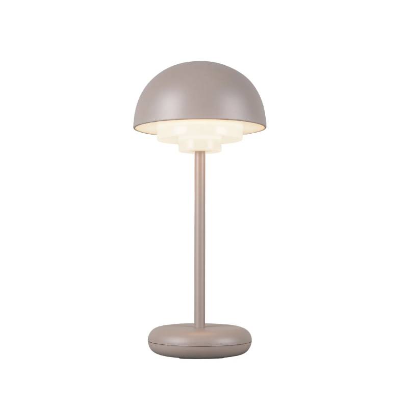 Kuzco TL63812 Hinata 1-lt 12" Tall LED Table Lamp-Moonstone Gray
