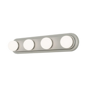 AFX HLWV240522LAJMV Hollywood 4-lt 24" LED Vanity - Satin Nickel