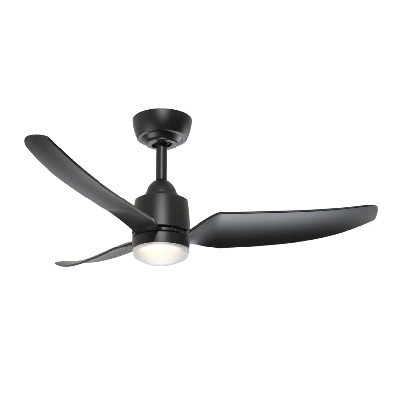Kuzco CF72942 Hugo 42" Ceiling Fan with LED Light Kit - Matte Black