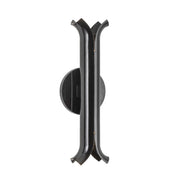 Kuzco WS89714 Husk 1-lt 14" LED Wall Sconce - Glossy Black