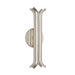 Kuzco WS89714 Husk 1-lt 14" LED Wall Sconce - Polished Nickel