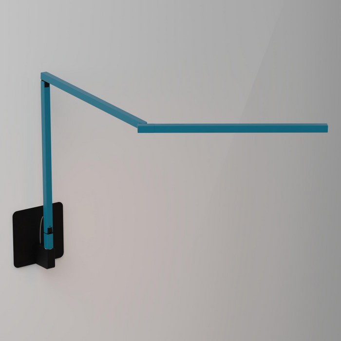 Koncept ZBD3100 Z-Bar Mini Gen 4 LED Desk Lamp, Wall Mount - Koncept Blue/Hardwire Wall Mount