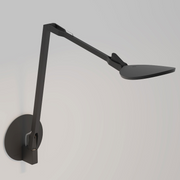 Koncept SPY-RCH Splitty Reach LED Desk Lamp, Wall Mount - Matte Black/Hardwired Wall Mount