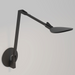 Koncept SPY-RCH Splitty Reach LED Desk Lamp, Wall Mount - Matte Black/Hardwired Wall Mount