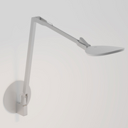 Koncept SPY-RCH Splitty Reach LED Desk Lamp, Wall Mount - Silver/Hardwired Wall Mount