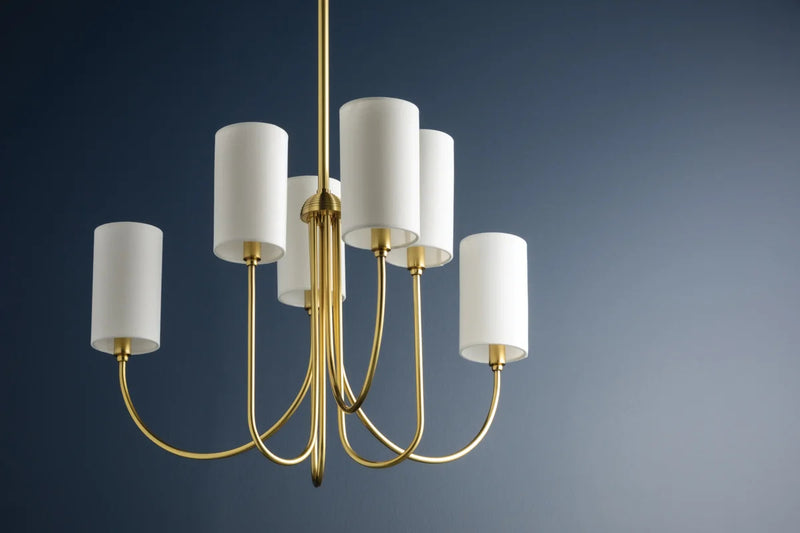 Hudson Valley 6828 Harlem 6-lt 29" Chandelier
