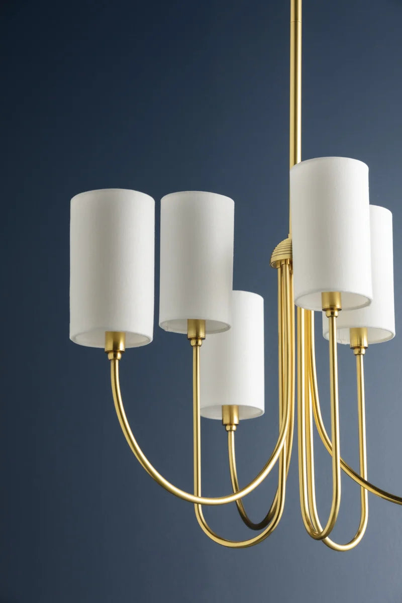 Hudson Valley 6828 Harlem 6-lt 29" Chandelier